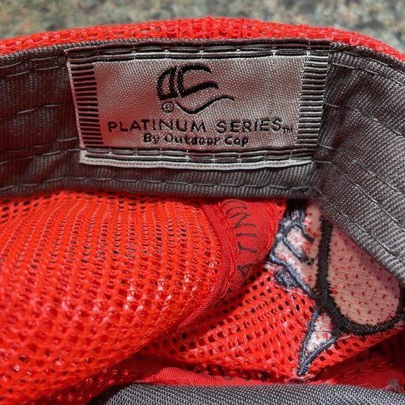 Alaska Wild Gear Youth Platinum Series by Outdoor Cap grey and red adjustable - Picture 6 of 10